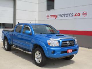 Used 2010 Toyota Tacoma TRD Sport TRD Sport (**ALLOY RIMS**4WD**LEATHER SEAT COVERS**RUNNINGS BOARDS*TONNEAU COVER**TRAILER HITCH**BACK RACK**FOG LIGHTS**TRACTION CONTROL**) for sale in Tillsonburg, ON