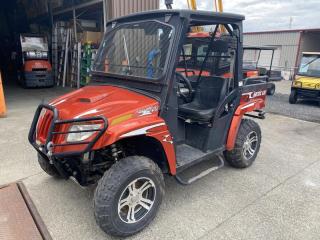 2009 Arctic Cat Prowler XTZ 4 Wheel Drive 2-Seater Dump box with winch, Mileage: 1165 KM,Engine Size: 1000cc Engine Hours: 130, Fuel: Gas
Drive: 4 Wheel, Warn Warn / Capacity: 3000 lbs, 
Transmission: Automatic (High, Low, Neutral, Reverse)
Front Tires: Goodyear 26x9.00R14 NHS
Rear Tires: Goodyear 26x11.00R14 NHS
Manual dump box, Dump box dimensions: 32 L x 48 W x 13 H, Dimensions: 124 L x 62 W x 75 H
Seats are ripped/torn
Tires are flat/damaged, 2-Seater, 
, orange exterior. This listing comes with British Columbia Registration and can be plated and insured. $6,950.00 plus $375 processing fee, $7,325.00 total payment obligation before taxes.  Listing report, warranty, contract commitment cancellation fee, financing available on approved credit (some limitations and exceptions may apply). All above specifications and information is considered to be accurate but is not guaranteed and no opinion or advice is given as to whether this item should be purchased. We do not allow test drives due to theft, fraud and acts of vandalism. Instead we provide the following benefits: Complimentary Warranty (with options to extend), Limited Money Back Satisfaction Guarantee on Fully Completed Contracts, Contract Commitment Cancellation, and an Open-Ended Sell-Back Option. Ask seller for details or call 604-522-REPO(7376) to confirm listing availability.