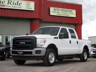 <p>2016 Ford F-250SD Super Crew 4X4</p><p>6.2LTR V8 gas<br>A/C<br>Tilt<br>Cruise<br>AM/FM radio<br>193,000kms!<br>6 passengers<br>Box liner<br>6.5 box<br>Steel rims<br>CLAIM FREE truck!</p><p>$22,975 Safetied<br>Financing and Warranty Available at Fine Ride Auto Sales Ltd<br>www.FineRideAutoSales.ca</p><p>Call: 204-415-3300 or 1-855-854-3300<br>Text: 204-226-1790<br>View in person at: Unit 3-3000 Main Street</p><p>DLR# 4614<br>**Plus applicable taxes**</p><p></p><p style=text-align:center;><span style=color:#000000;><i><span style=font-family:book antiqua, palatino, serif;font-size:14pt;><strong><u>***NEW HOURS EFFECTIVE MAY 15, 2024***</u></strong></span></i></span></p><p style=text-align:center;><span style=color:#000000;><span style=font-family:book antiqua, palatino, serif;font-size:14pt;>Monday                9am to 6pm</span></span><br><span style=color:#000000;><span style=font-family:book antiqua, palatino, serif;font-size:14pt;>Tuesday               9am to 6pm</span></span><br><span style=color:#000000;><span style=font-family:book antiqua, palatino, serif;font-size:14pt;>Wednesday               9am to 6pm</span></span><br><span style=color:#000000;><span style=font-family:book antiqua, palatino, serif;font-size:14pt;>Thursday                9am to 6pm</span></span><br><span style=color:#000000;><span style=font-family:book antiqua, palatino, serif;font-size:14pt;>Friday                9am to 5pm</span></span><br><span style=color:#000000;><span style=font-family:book antiqua, palatino, serif;font-size:14pt;>Saturday                   10am to 2pm</span></span><br><span style=color:#000000;><span style=font-family:book antiqua, palatino, serif;font-size:14pt;>Sunday                    CLOSED</span></span></p><p style=text-align:center;><span style=color:#000000;><i><span style=font-family:book antiqua, palatino, serif;font-size:14pt;><strong>***CLOSED SATURDAY, SUNDAY & MONDAYS FOR LONG WEEKENDS***</strong></span></i></span></p>