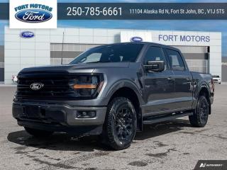 <b>XLT Black Appearance Package, Unique Sport Cloth Bucket Seats!</b><br> <br>   Smart engineering, impressive tech, and rugged styling make the F-150 hard to pass up. <br> <br>Just as you mould, strengthen and adapt to fit your lifestyle, the truck you own should do the same. The Ford F-150 puts productivity, practicality and reliability at the forefront, with a host of convenience and tech features as well as rock-solid build quality, ensuring that all of your day-to-day activities are a breeze. Theres one for the working warrior, the long hauler and the fanatic. No matter who you are and what you do with your truck, F-150 doesnt miss.<br> <br> This carbonized grey metallic Crew Cab 4X4 pickup   has a 10 speed automatic transmission and is powered by a  325HP 2.7L V6 Cylinder Engine.<br> <br> Our F-150s trim level is XLT. This XLT trim steps things up with running boards, dual-zone climate control and a 360 camera system, along with great standard features such as class IV tow equipment with trailer sway control, remote keyless entry, cargo box lighting, and a 12-inch infotainment screen powered by SYNC 4 featuring voice-activated navigation, SiriusXM satellite radio, Apple CarPlay, Android Auto and FordPass Connect 5G internet hotspot. Safety features also include blind spot detection, lane keep assist with lane departure warning, front and rear collision mitigation and automatic emergency braking. This vehicle has been upgraded with the following features: Xlt Black Appearance Package, Unique Sport Cloth Bucket Seats. <br><br> View the original window sticker for this vehicle with this url <b><a href=http://www.windowsticker.forddirect.com/windowsticker.pdf?vin=1FTEW3LP7RKD81460 target=_blank>http://www.windowsticker.forddirect.com/windowsticker.pdf?vin=1FTEW3LP7RKD81460</a></b>.<br> <br>To apply right now for financing use this link : <a href=https://www.fortmotors.ca/apply-for-credit/ target=_blank>https://www.fortmotors.ca/apply-for-credit/</a><br><br> <br/><br>Come down to Fort Motors and take it for a spin!<p><br> Come by and check out our fleet of 30+ used cars and trucks and 80+ new cars and trucks for sale in Fort St John.  o~o