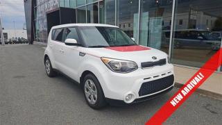 2015 Kia Soul LX MVI ONLYWhite 2015 Kia Soul LX MVI ONLY FWD 6-Speed Automatic 1.6L I4 DGISteele Mitsubishi has the largest and most diverse selection of preowned vehicles in HRM. Buy with confidence, knowing we use fair market pricing guaranteeing the absolute best value in all of our pre owned inventory!Steele Auto Group is one of the most diversified group of automobile dealerships in Canada, with 60 dealerships selling 29 brands and an employee base of well over 2300. Sales are up over last year and our plan going forward is to expand further into Atlantic Canada and the United States furthering our commitment to our Canadian customers as well as welcoming our new customers in the USA.Reviews:* Soul owners commonly report solid overall value, a good level of feature content for their dollars, punchy performance from the Souls higher-output engines, and a very easy-to-drive character, backed by easy maneuverability, entry, and exit. Outward visibility and a commanding driving position are also appreciated, as is cargo space and flexibility. Source: autoTRADER.ca