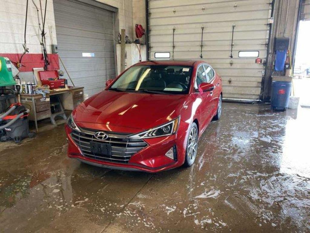 Used 2019 Hyundai Elantra Luxury Auto, Leather, Sunroof, Heated Seats and Steering, Cruise Control, Alloy Wheels, AC & more! for Sale in Guelph, Ontario