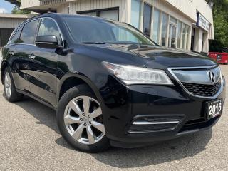 Used 2016 Acura MDX SH-AWD Nav Package -LTHR! NAV! BACK-UP CAM! BSM! 7 PASS! for sale in Kitchener, ON