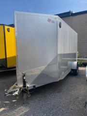 Used 2022 Canadian Trailer Company 6X14 V-Nose Cargo Trailer Aluminum Single Axle for sale in Kitchener, ON