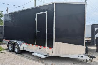Used 2023 Canadian Trailer Company 7x18 V-Nose Cargo Trailer Aluminum Tandem Axle for sale in Kitchener, ON