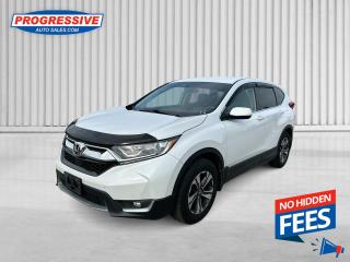 <b>Heated Seats,  Rear View Camera,  Apple CarPlay,  Android Auto,  Remote Start!</b><br> <br>    In the mountains or in the urban sprawl, this versatile 2019 Honda CR-V feels right at home. This  2019 Honda CR-V is for sale today. <br> <br>This stylish 2019 Honda CR-V has a spacious interior and car-like handling that captivates anyone who gets behind the wheel. With its smooth lines and sleek exterior, this gorgeous CR-V has no problem turning heads at every corner. Whether youre a thrift-store enthusiast, or a backcountry trail warrior with all of the camping gear, this practical Honda CR-V has got you covered! This  SUV has 109,879 kms. Its  white in colour  . It has a cvt transmission and is powered by a  190HP 1.5L 4 Cylinder Engine.  <br> <br> Our CR-Vs trim level is LX. This capable and comfy compact SUV offers a 7 inch touchscreen HondaLink infotainment system with HandsFreeLink bilingual Bluetooth, Apple CarPlay, Android Auto, rear view camera, and a 4 speaker sound system. Other luxury features include dual-zone automatic climate control, remote start, automatic headlamps, heated seats, LED daytime running lights, heated power mirrors, and aluminum wheels.  This vehicle has been upgraded with the following features: Heated Seats,  Rear View Camera,  Apple Carplay,  Android Auto,  Remote Start,  Aluminum Wheels,  Proximity Key. <br> <br>To apply right now for financing use this link : <a href=https://www.progressiveautosales.com/credit-application/ target=_blank>https://www.progressiveautosales.com/credit-application/</a><br><br> <br/><br><br> Progressive Auto Sales provides you with the all the tools you need to find and purchase a used vehicle that meets your needs and exceeds your expectations. Our Sarnia used car dealership carries a wide range of makes and models for exceptionally low prices due to our extensive network of Canadian, Ontario and Sarnia used car dealerships, leasing companies and auction groups. </br>

<br> Our dealership wouldnt be where we are today without the great people in Sarnia and surrounding areas. If you have any questions about our services, please feel free to ask any one of our staff. If you want to visit our dealership, you can also find our hours of operation and location information on our Contact page. </br> o~o