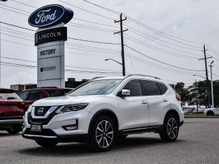 Experience the ultimate blend of luxury, technology, and performance with the 2018 Nissan Rogue SL AWD. This compact SUV features a sleek, aerodynamic design with a bold V-Motion grille, striking LED headlights, and stylish 18-inch aluminum-alloy wheels that make it a standout on the road. <br>

Inside, the Rogue SL offers a premium cabin with leather-appointed seats, heated front seats and steering wheel, and dual-zone automatic climate control for unmatched comfort. The NissanConnect infotainment system, with a 7-inch touchscreen, navigation, Apple CarPlay, and Android Auto, keeps you connected and entertained, while the Bose audio system delivers exceptional sound quality. <br>

Powered by a responsive 2.5-liter 4-cylinder engine and an advanced Xtronic CVT, the Rogue SL AWD provides a smooth, efficient ride. The intelligent All-Wheel Drive system ensures stability and control in all conditions. Plus, Nissans Intelligent Mobility suite, including ProPILOT Assist, blind-spot warning, and automatic emergency braking, prioritizes your safety. <br>

The 2018 Nissan Rogue SL AWD is your versatile and reliable companion, perfect for daily commutes or weekend adventures, combining comfort, advanced technology, and dynamic performance in one stylish package. <br>
<br><br>Special Sale price listed is available to finance purchases only on approved credit. Price of vehicle may differ with other forms of payment.<br><br> ***3 month comprehensive warranty included on vehicles under ten years old and with less than 160,000KM<br><br>We use no hassle no haggle live market pricing!  Save money and time. <br>All prices shown include all fees. Reconditioning and Full Detailing. Taxes and Licensing extra. <br><br>All Pre-Owned vehicles come standard with one key. If we received additional keys from the previous owner they will be with the vehicle upon delivery at no cost. Additional keys may be purchased at customers requested and expense. <br><br>Book your appointment today!<br>