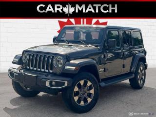 Used 2019 Jeep Wrangler SAHARA / AUTO / 4X4 / NO ACCIDENTS for sale in Cambridge, ON