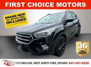 Used 2017 Ford Escape SE ~AUTOMATIC, FULLY CERTIFIED WITH WARRANTY!!!~ for sale in North York, ON