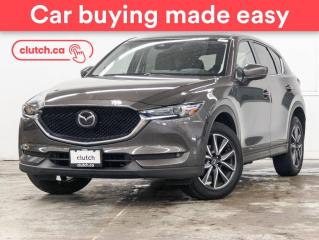 Used 2017 Mazda CX-5 GT AWD w/ Technology Pkg w/ Heated Front Seats, Heated Rear Seats, Mazda Radar Cruise Control for sale in Toronto, ON