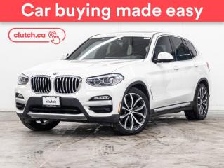 Used 2018 BMW X3 xDrive30i AWD w/ Apple CarPlay, Heated Front Seats, Heated Steering Wheel for sale in Toronto, ON