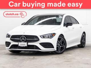 Used 2023 Mercedes-Benz CLA-Class 250 AWD w/ Apple CarPlay, Backup Cam, Sunroof for sale in Toronto, ON