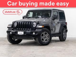 Used 2021 Jeep Wrangler Sport S 4x4 w/ Uconnect 4C, Nav, Remote Start, Backup Cam for sale in Toronto, ON