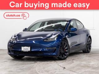 Used 2021 Tesla Model 3 Performance AWD w/ Autopilot, Bluetooth, Nav for sale in Toronto, ON