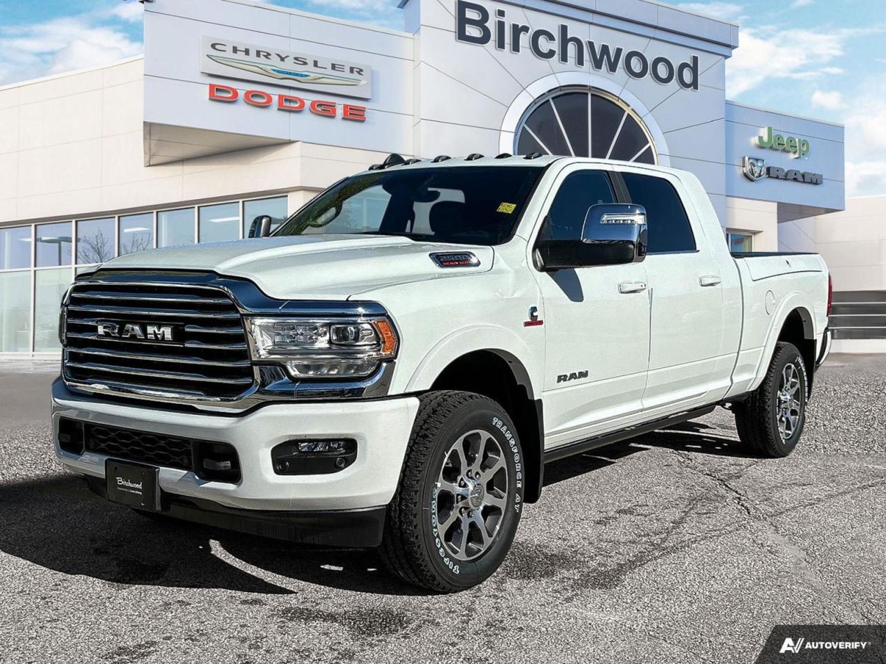 New 2024 RAM 2500 Limited Longhorn Power sunroof for sale in Winnipeg, MB