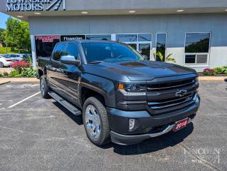 Used 2018 Chevrolet Silverado 1500 LTZ- Heated Seats, V8 CrewCab, Remote Start & More for sale in Beamsville, ON