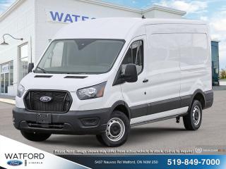 <p>T-250 148 MED RF 9070 GVWR RWD

ENGINE: 3.5L PFDI V6 FLEX-FUEL
TRANSMISSION: 10-SPD AUTOMATIC W/OD & SELECTS
ORDER CODE 101A
3.73 LIMITED-SLIP AXLE RATIO
WHEELS: 16 STEEL W/FULL SILVER COVER
OXFORD WHITE
STANDARD PAINT
DARK PALAZZO GREY CLOTH FRONT BUCKET SEATS
DARK PALAZZO GREY CLOTH BUCKET SEATS W/ARMRES
HEAVY-DUTY TRAILER TOW PACKAGE
EXTERIOR UPGRADE PACKAGE
INTERIOR UPGRADE PACKAGE
REMOTE START
TRAILER BRAKE CONTROLLER (TBC)
MIDSHIP EXTENDED RANGE FUEL TANK (117 LITRES)
SHORT-ARM MANUAL-FOLDING HEATED PWR ADJUSTING
WIPER ACTIVATED HEADLAMPS
FRONT FOG LAMPS
RADIO: AM/FM STEREO W/SYNC 4
KEYLESS ENTRY KEYPAD
ILLUMINATED SUN VISORS
FRONT & REAR VINYL FLOOR COVERING
REVERSE SENSING SYSTEM
360-DEGREE CAMERA W/SPLIT VIEW & FRONT WASHER
LARGE CENTRE CONSOLE</p>
<a href=http://www.watfordford.com/new/inventory/Ford-Transit_Cargo_Van-2024-id10931196.html>http://www.watfordford.com/new/inventory/Ford-Transit_Cargo_Van-2024-id10931196.html</a>