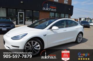 LONG RANGE - CASH OR FINANCE $29960 IS THE PRICE - OVER 80 TESLAS IN STOCK AT TESLASUPERSTORE.ca - NO PAYMENTS UP TO 6 MONTHS O.A.C.  CASH or FINANCE DOES NOT MATTER  ADVERTISED PRICE IS THE SELLING PRICE / NAVIGATION / 360 CAMERA / LEATHER / HEATED AND POWER SEATS / PANORAMIC SKYROOF / BLIND SPOT SENSORS / LANE DEPARTURE / AUTOPILOT / COMFORT ACCESS / KEYLESS GO / BALANCE OF FACTORY WARRANTY / Bluetooth / Power Windows / Power Locks / Power Mirrors / Keyless Entry / Cruise Control / Air Conditioning / Heated Mirrors / ABS & More <br/> _________________________________________________________________________ <br/>   <br/> NEED MORE INFO ? BOOK A TEST DRIVE ?  visit us TOACARS.ca to view over 120 in inventory, directions and our contact information. <br/> _________________________________________________________________________ <br/>   <br/> Let Us Take Care of You with Our Client Care Package Only $795.00 <br/> - Worry Free 5 Days or 500KM Exchange Program* <br/> - 36 Days/2000KM Powertrain & Safety Items Coverage <br/> - Premium Safety Inspection & Certificate <br/> - Oil Check <br/> - Brake Service <br/> - Tire Check <br/> - Cosmetic Reconditioning* <br/> - Carfax Report <br/> - Full Interior/Exterior & Engine Detailing <br/> - Franchise Dealer Inspection & Safety Available Upon Request* <br/> * Client care package is not included in the finance and cash price sale <br/> * Premium vehicles may be subject to an additional cost to the client care package <br/> _________________________________________________________________________ <br/>   <br/> Financing starts from the Lowest Market Rate O.A.C. & Up To 96 Months term*, conditions apply. Good Credit or Bad Credit our financing team will work on making your payments to your affordability. Visit www.torontoautohaus.com/financing for application. Interest rate will depend on amortization, finance amount, presentation, credit score and credit utilization. We are a proud partner with major Canadian banks (National Bank, TD Canada Trust, CIBC, Dejardins, RBC and multiple sub-prime lenders). Finance processing fee averages 6 dollars bi-weekly on 84 months term and the exact amount will depend on the deal presentation, amortization, credit strength and difficulty of submission. For more information about our financing process please contact us directly. <br/> _________________________________________________________________________ <br/>   <br/> We conduct daily research & monitor our competition which allows us to have the most competitive pricing and takes away your stress of negotiations. <br/>   <br/> _________________________________________________________________________ <br/>   <br/> Worry Free 5 Days or 500KM Exchange Program*, valid when purchasing the vehicle at advertised price with Client Care Package. Within 5 days or 500km exchange to an equal value or higher priced vehicle in our inventory. Note: Client Care package, financing processing and licensing is non refundable. Vehicle must be exchanged in the same condition as delivered to you. For more questions, please contact us at sales @ torontoautohaus . com or call us 9 0 5  5 9 7  7 8 7 9 <br/> _________________________________________________________________________ <br/>   <br/> As per OMVIC regulations if the vehicle is sold not certified. Therefore, this vehicle is not certified and not drivable or road worthy. The certification is included with our client care package as advertised above for only $795.00 that includes premium addons and services. All our vehicles are in great shape and have been inspected by a licensed mechanic and are available to test drive with an appointment. HST & Licensing Extra <br/>
