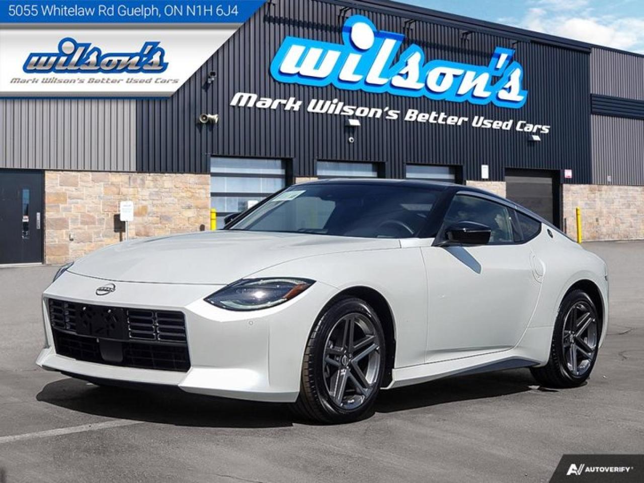 Used 2023 Nissan 370Z Sport Coupe, 6-Speed Manual, 3L Twin Turbo, CarPlay + Android, BSM & More! for sale in Guelph, ON