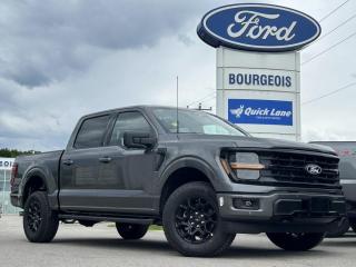 <b>XLT Black Appearance Package, 18 Aluminum Wheels, Tow Package, Spray-In Bed Liner, Power Sliding Rear Window!</b><br> <br> <br> <br>  Smart engineering, impressive tech, and rugged styling make the F-150 hard to pass up. <br> <br>Just as you mould, strengthen and adapt to fit your lifestyle, the truck you own should do the same. The Ford F-150 puts productivity, practicality and reliability at the forefront, with a host of convenience and tech features as well as rock-solid build quality, ensuring that all of your day-to-day activities are a breeze. Theres one for the working warrior, the long hauler and the fanatic. No matter who you are and what you do with your truck, F-150 doesnt miss.<br> <br> This carbonized grey metallic Crew Cab 4X4 pickup   has a 10 speed automatic transmission and is powered by a  400HP 3.5L V6 Cylinder Engine.<br> <br> Our F-150s trim level is XLT. This XLT trim steps things up with running boards, dual-zone climate control and a 360 camera system, along with great standard features such as class IV tow equipment with trailer sway control, remote keyless entry, cargo box lighting, and a 12-inch infotainment screen powered by SYNC 4 featuring voice-activated navigation, SiriusXM satellite radio, Apple CarPlay, Android Auto and FordPass Connect 5G internet hotspot. Safety features also include blind spot detection, lane keep assist with lane departure warning, front and rear collision mitigation and automatic emergency braking. This vehicle has been upgraded with the following features: Xlt Black Appearance Package, 18 Aluminum Wheels, Tow Package, Spray-in Bed Liner, Power Sliding Rear Window, Power Folding Mirrors. <br><br> View the original window sticker for this vehicle with this url <b><a href=http://www.windowsticker.forddirect.com/windowsticker.pdf?vin=1FTFW3L8XRKE17381 target=_blank>http://www.windowsticker.forddirect.com/windowsticker.pdf?vin=1FTFW3L8XRKE17381</a></b>.<br> <br>To apply right now for financing use this link : <a href=https://www.bourgeoismotors.com/credit-application/ target=_blank>https://www.bourgeoismotors.com/credit-application/</a><br><br> <br/> Incentives expire 2024-07-02.  See dealer for details. <br> <br>Discount on vehicle represents the Cash Purchase discount applicable and is inclusive of all non-stackable and stackable cash purchase discounts from Ford of Canada and Bourgeois Motors Ford and is offered in lieu of sub-vented lease or finance rates. To get details on current discounts applicable to this and other vehicles in our inventory for Lease and Finance customer, see a member of our team. </br></br>Discover a pressure-free buying experience at Bourgeois Motors Ford in Midland, Ontario, where integrity and family values drive our 78-year legacy. As a trusted, family-owned and operated dealership, we prioritize your comfort and satisfaction above all else. Our no pressure showroom is lead by a team who is passionate about understanding your needs and preferences. Located on the shores of Georgian Bay, our dealership offers more than just vehiclesits an experience rooted in community, trust and transparency. Trust us to provide personalized service, a diverse range of quality new Ford vehicles, and a seamless journey to finding your perfect car. Join our family at Bourgeois Motors Ford and let us redefine the way you shop for your next vehicle.<br> Come by and check out our fleet of 60+ used cars and trucks and 270+ new cars and trucks for sale in Midland.  o~o