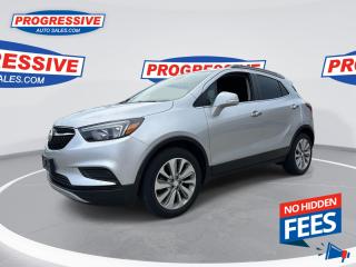 <b>Low Mileage, Rear View Camera,  Remote Keyless Entry,  Cruise Control,  Bluetooth!</b><br> <br>    This 2018 Buick Encore gives you the luxury you deserve and the versatility you need! This  2018 Buick Encore is for sale today. <br> <br>Step into this 2018 Buick Encore, and youll find premium materials, carefully sculpted appointments, and a quiet, spacious cabin that makes every drive a pleasure. The beautifully sculpted front fascia and grille flow smoothly to the rear of the small SUV, giving it a sleek, sculpted look. No matter where you set out in the Encore, youll always arrive in style. This low mileage  SUV has just 68,571 kms. Its  grey in colour  . It has a 6 speed automatic transmission and is powered by a  138HP 1.4L 4 Cylinder Engine.  It may have some remaining factory warranty, please check with dealer for details. <br> <br> Our Encores trim level is Preferred. This Encore Preferred comes with Buick IntelliLink that has a 7 inch colour touchscreen, a 6 speaker audio system with bluetooth audio streaming, stylish aluminum wheels, a rear vision camera, remote keyless entry, cruise control, power windows and locks, plus many more advanced features. This vehicle has been upgraded with the following features: Rear View Camera,  Remote Keyless Entry,  Cruise Control,  Bluetooth. <br> <br>To apply right now for financing use this link : <a href=https://www.progressiveautosales.com/credit-application/ target=_blank>https://www.progressiveautosales.com/credit-application/</a><br><br> <br/><br><br> Progressive Auto Sales provides you with the all the tools you need to find and purchase a used vehicle that meets your needs and exceeds your expectations. Our Sarnia used car dealership carries a wide range of makes and models for exceptionally low prices due to our extensive network of Canadian, Ontario and Sarnia used car dealerships, leasing companies and auction groups. </br>

<br> Our dealership wouldnt be where we are today without the great people in Sarnia and surrounding areas. If you have any questions about our services, please feel free to ask any one of our staff. If you want to visit our dealership, you can also find our hours of operation and location information on our Contact page. </br> o~o