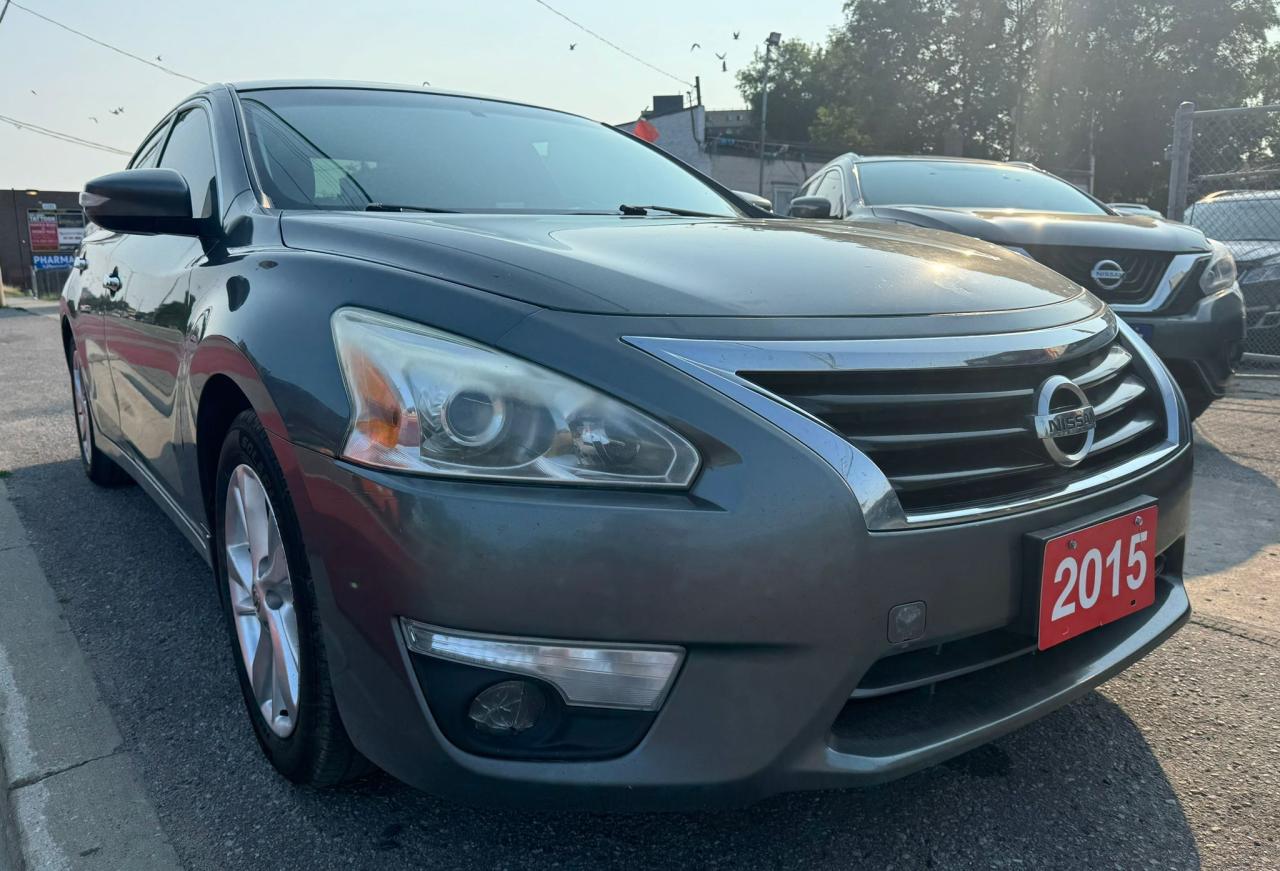 Used 2015 Nissan Altima 2.5 SL-LEATHER-SUNROOF-BK CAM-BLUETOOTH-AUX-ALLOYS for sale in Scarborough, ON