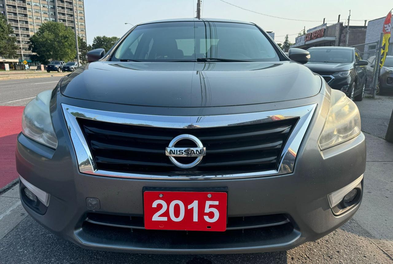 2015 Nissan Altima 2.5 SL-LEATHER-SUNROOF-BK CAM-BLUETOOTH-AUX-ALLOYS Photo3