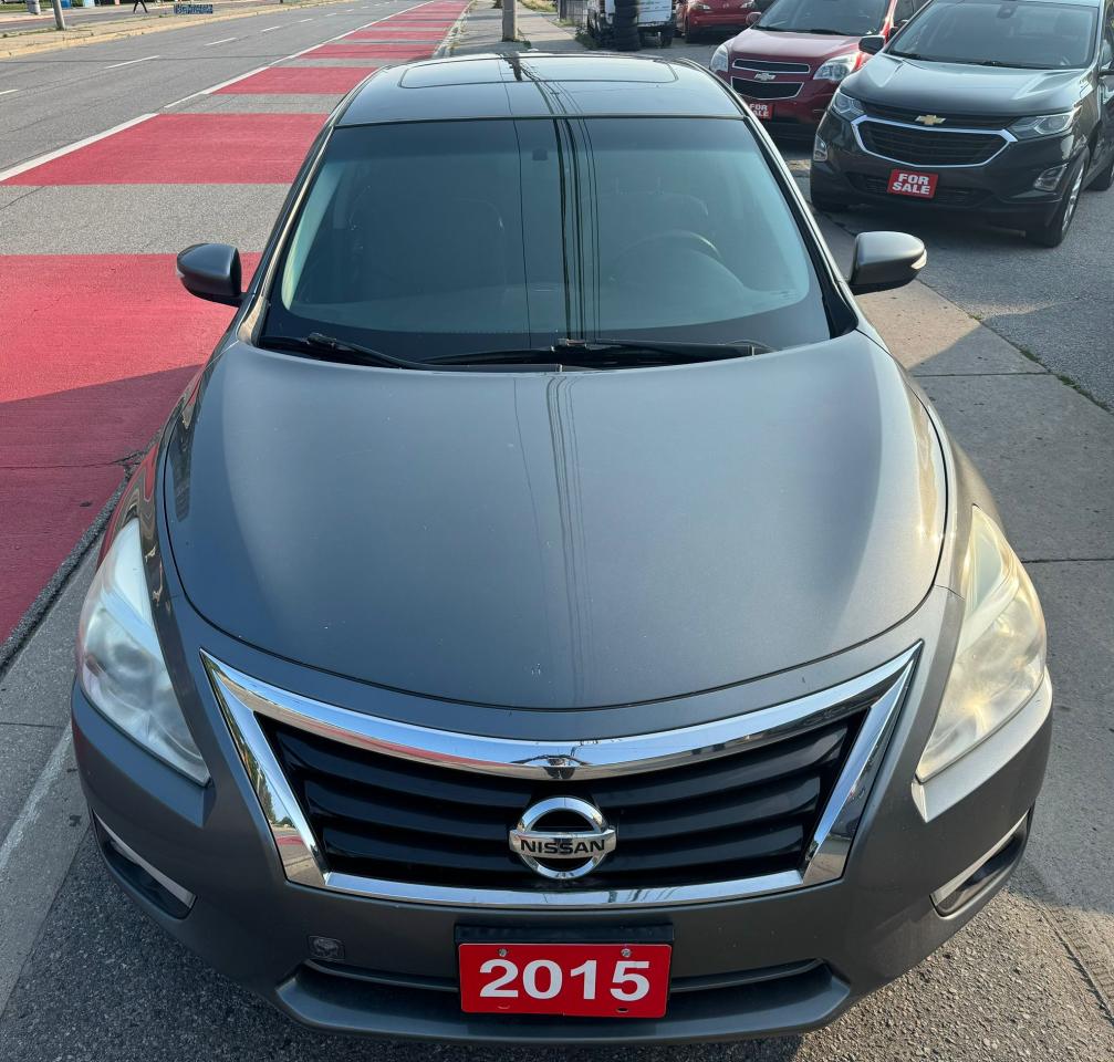2015 Nissan Altima 2.5 SL-LEATHER-SUNROOF-BK CAM-BLUETOOTH-AUX-ALLOYS Photo2