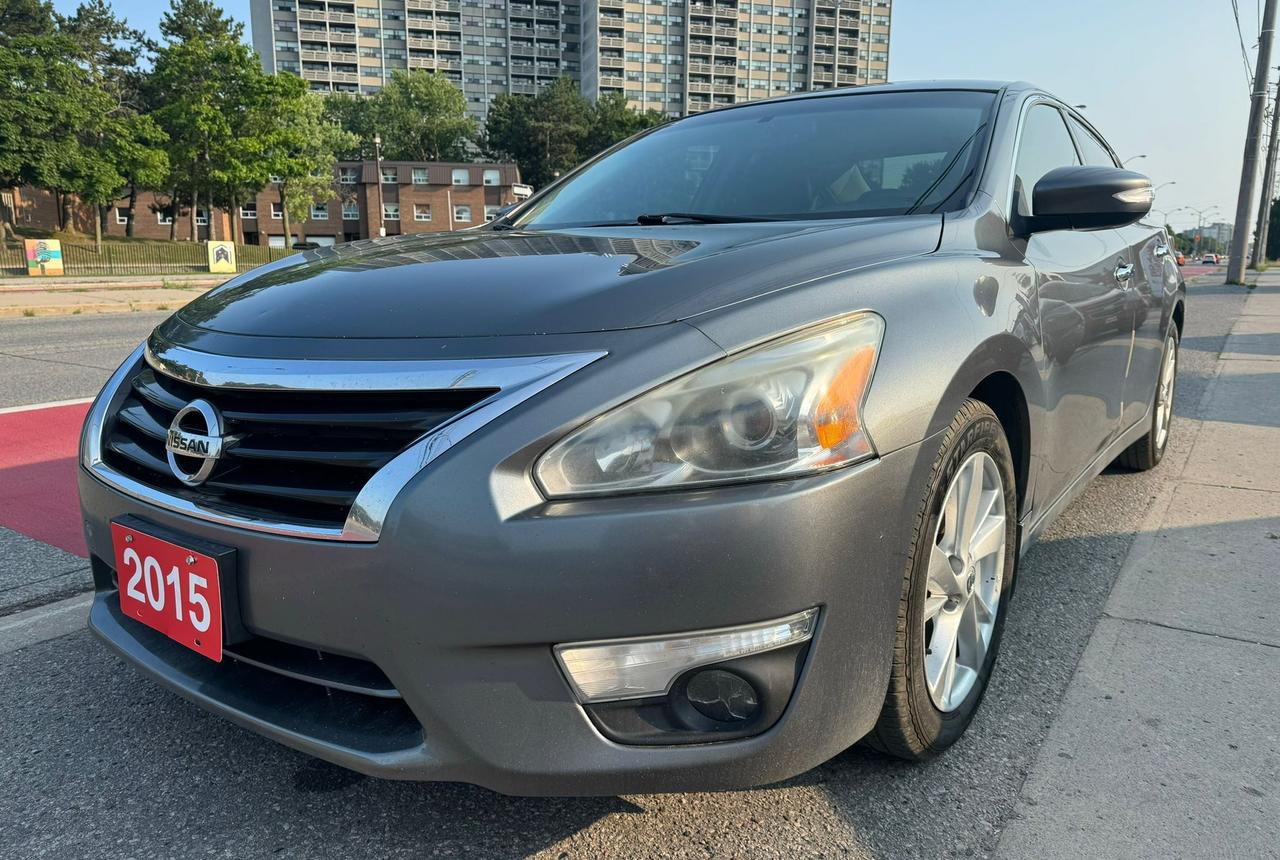 2015 Nissan Altima 2.5 SL-LEATHER-SUNROOF-BK CAM-BLUETOOTH-AUX-ALLOYS Photo1