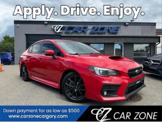 <p>Carzone is pleased to offer this 2018 Subaru WRX Sport Tech Limited. One owner vehicle, no accidents, clean Carfax. Equipped with Sport-tech trim plus remote starter. Mods include Cobb Access Port, Cobb cold air intake, Grimmspeed V2 GESI Catted J-Pipe, Nameless Midpipe, Magnaflow axle back exhaust, IAG oil seperator, Grimmspeed 3 port boost control solenoid, Boomba short throw shifter, brass shifter bushings, Perrin shifter stop, OLM rear brake light and more. Just inspected and checked out by Vex Performance in Calgary. Call us with any questions. </p><p><a href=https://vhr.carfax.ca/?id=I1uRq9LHVBRQduxlgtBMBtNt%2F4k7SL5%2B target=_blank rel=noopener><span style=color: #3598db;><strong>CARFAX LINK</strong></span></a></p><p>Looking for Your Dream Car? Call Carzone Today!</p><p><span style=font-family: Inter, ui-sans-serif, system-ui, -apple-system, BlinkMacSystemFont, Segoe UI, Roboto, Helvetica Neue, Arial, Noto Sans, sans-serif, Apple Color Emoji, Segoe UI Emoji, Segoe UI Symbol, Noto Color Emoji;>Thanks for viewing our Carzone inventory. All of our vehicles come fully detailed with a Carfax and a mechanical fitness assessment. Drive this home today! Easy financing options. All credit welcome. <strong><a href=https://carzonecalgary.ca/financing/ target=_blank rel=noopener><span style=color: #3598db;>APPLY NOW</span></a> </strong>We even take trades. Same day approvals at <a href=https://carzonecalgary.ca/ target=_blank rel=noopener><strong><span style=color: #3598db;>CARZONECALGARY</span></strong></a> or visit us in person at 2036 36 Street SE Calgary for a hassle free test drive. Let our friendly team of experts book an appointment with you and show you the Carzone difference! AMVIC licensed dealer. </span></p><p> </p>