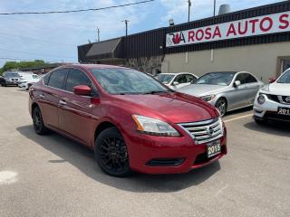 Used 2015 Nissan Sentra AUTO CAMERA B-TOOTH CARPLAY NEW TIRES+ BRAKES for sale in Oakville, ON