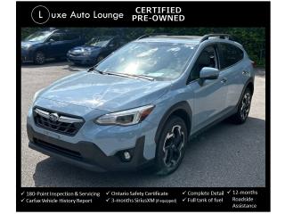 <p style=box-sizing: border-box; padding: 0px; margin: 0px 0px 1.375rem;>WOW!! Check out this practically new 2021 Subaru Crosstrek LIMITED!!! LOADED with everything you could ever need including: leather interior, heated seats, heated steering wheel, power driver seat, navigation, power sunroof, blind spot monitor, dark-finish/machined face alloy wheels, touch-screen radio, back-up camera, bluetooth hands-free, SiriusXM satellite radio, push-button start and more!</p><p style=box-sizing: border-box; padding: 0px; margin: 0px 0px 1.375rem;><span style=box-sizing: border-box; caret-color: #333333; text-size-adjust: 100%; background-color: #ffffff;>This vehicle comes Luxe certified pre-owned, which includes: 180-point inspection & servicing, oil lube and filter change, minimum 50% material remaining on tires and brakes, Ontario safety certificate, complete interior and exterior detailing, Carfax Verified vehicle history report, guaranteed one key (additional keys may be purchased at time of sale), FREE 90-day SiriusXM satellite radio trial (on factory-equipped vehicles) & full tank of fuel!</span></p><p style=box-sizing: border-box; padding: 0px; margin: 0px 0px 1.375rem;><span style=box-sizing: border-box; caret-color: #333333; text-size-adjust: 100%; background-color: #ffffff;>Priced at ONLY $223 bi-weekly with $2500 down over 72 months at 7.99% (cost of borrowing is $1999 per $10000 financed) OR cash purchase price of $31900 (both prices are plus HST and licensing). Call today and book your test drive appointment!</span></p>
