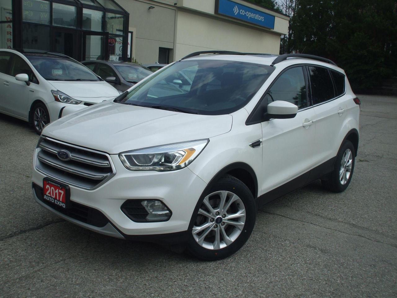 2017 Ford Escape SE,Leather,Sunroof,GPS,Bluetooth,Certified,Alloys