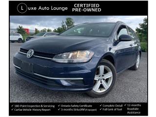 <p>Looking for a LOW MILEAGE, well-equipped wagon?? Look no further, this 2018 Volkswagen Golf Sportwagen is the car for you!! Features include: automatic transmission, power group, heated seats, power driver seat, back-up camera, air conditioning, bluetooth hands-free, SiriusXM satellite radio, alloy wheels and more!</p><p><span style=font-size: 16px; caret-color: #333333; color: #333333; font-family: Work Sans, sans-serif; white-space: pre-wrap; -webkit-text-size-adjust: 100%; background-color: #ffffff;>This vehicle comes Luxe certified pre-owned, which includes: 180-point inspection & servicing, oil lube and filter change, minimum 50% material remaining on tires and brakes, Ontario safety certificate, complete interior and exterior detailing, Carfax Verified vehicle history report, guaranteed one key (additional keys may be purchased at time of sale), FREE 90-day SiriusXM satellite radio trial (on factory-equipped vehicles) & full tank of fuel!</span></p><p><span style=font-size: 16px; caret-color: #333333; color: #333333; font-family: Work Sans, sans-serif; white-space: pre-wrap; -webkit-text-size-adjust: 100%; background-color: #ffffff;>Priced at ONLY $156 bi-weekly with $1500 down over 72 months at 7.99% (cost of borrowing is $1999 per $10000 financed) OR cash purchase price of $20900 (both prices are plus HST and licensing). Call today and book your test drive appointment!</span></p>