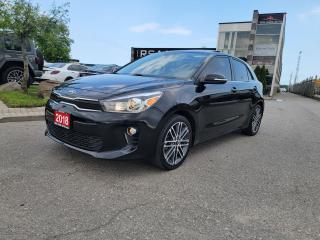 <p>FANTASTIC LITTLE 2018 KIA RIO HATCHBACK! FULL LOADED UP WITH A TON OF FEATURES! SUNROOF, HEATED SEATS, HEATED STEERING WHEEL, BLUETOOTH, APPLE CARPLAY, REVERSE CAMERA! A BUNCH MORE! GREAT ON GAS, EASY TO FINANCE, LOCAL ONTARIO, ONE OWNER, CLEAN CARFAX.... DRIVES GREAT! PUT IT IN SPORTS MODE AND GO OR TAKE IT EASY IN ECON MODE!! NICE CAR!!! CALL TODAY!!!</p><p> </p><p>THE FULL CERTIFICATION COST OF THIS VEICHLE IS AN <strong>ADDITIONAL $690+HST</strong>. THE VEHICLE WILL COME WITH A FULL VAILD SAFETY AND 36 DAY SAFETY ITEM WARRANTY. THE OIL WILL BE CHANGED, ALL FLUIDS TOPPED UP AND FRESHLY DETAILED. WE AT TWIN OAKS AUTO STRIVE TO PROVIDE YOU A HASSLE FREE CAR BUYING EXPERIENCE! WELL HAVE YOU DOWN THE ROAD QUICKLY!!! </p><p><strong>Financing Options Available!</strong></p><p><strong>TO CALL US 905-339-3330 </strong></p><p>We are located @ 2470 ROYAL WINDSOR DRIVE (BETWEEN FORD DR AND WINSTON CHURCHILL) OAKVILLE, ONTARIO L6J 7Y2</p><p>PLEASE SEE OUR MAIN WEBSITE FOR MORE PICTURES AND CARFAX REPORTS</p><p><span style=font-size: 18pt;>TwinOaksAuto.Com</span></p>