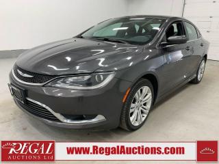 Used 2015 Chrysler 200 Limited for sale in Calgary, AB
