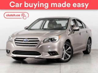 Used 2016 Subaru Legacy 2.5i Limited AWD w/Tech w/ Adaptive Cruise, Heated Seats, Backup Cam for sale in Bedford, NS