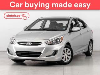Used 2016 Hyundai Accent GL w/ Bluetooth, Cruise Control, A/C for sale in Bedford, NS