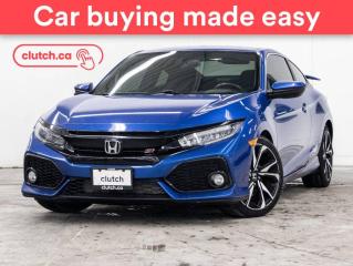 Used 2018 Honda Civic COUPE Si w/ Apple CarPlay & Android Auto, Heated Front Seats, Nav for sale in Toronto, ON