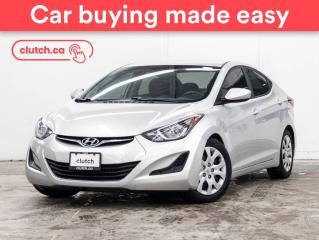 Used 2016 Hyundai Elantra GL w/ Heated Front Seats, A/C, Bluetooth for sale in Toronto, ON