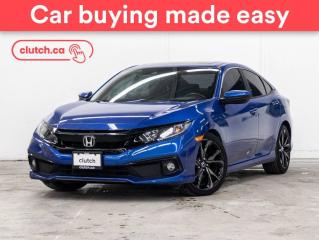 Used 2020 Honda Civic Sedan Sport w/ Apple CarPlay & Android Auto, Adaptive Cruise Control, Heated Front Seats for sale in Toronto, ON