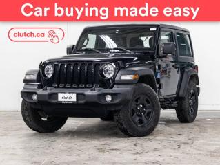 Used 2019 Jeep Wrangler Sport 4x4 w/ Backup Cam, A/C, Uconnect 3 for sale in Toronto, ON