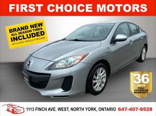 Used 2012 Mazda MAZDA3 GS SKYACTIV ~MANUAL, FULLY CERTIFIED WITH WARRANTY for sale in North York, ON