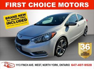 Used 2016 Kia Forte EX ~AUTOMATIC, FULLY CERTIFIED WITH WARRANTY!!!~ for sale in North York, ON