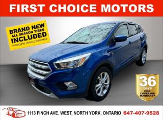 Used 2017 Ford Escape SE ~AUTOMATIC, FULLY CERTIFIED WITH WARRANTY!!!~ for sale in North York, ON