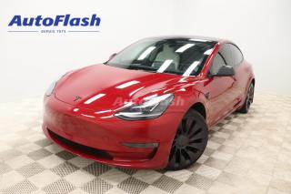 Used 2022 Tesla Model 3 PERFORMANCE, AWD, AUTO-PILOT, VOLANT CHAUFF for sale in Saint-Hubert, QC