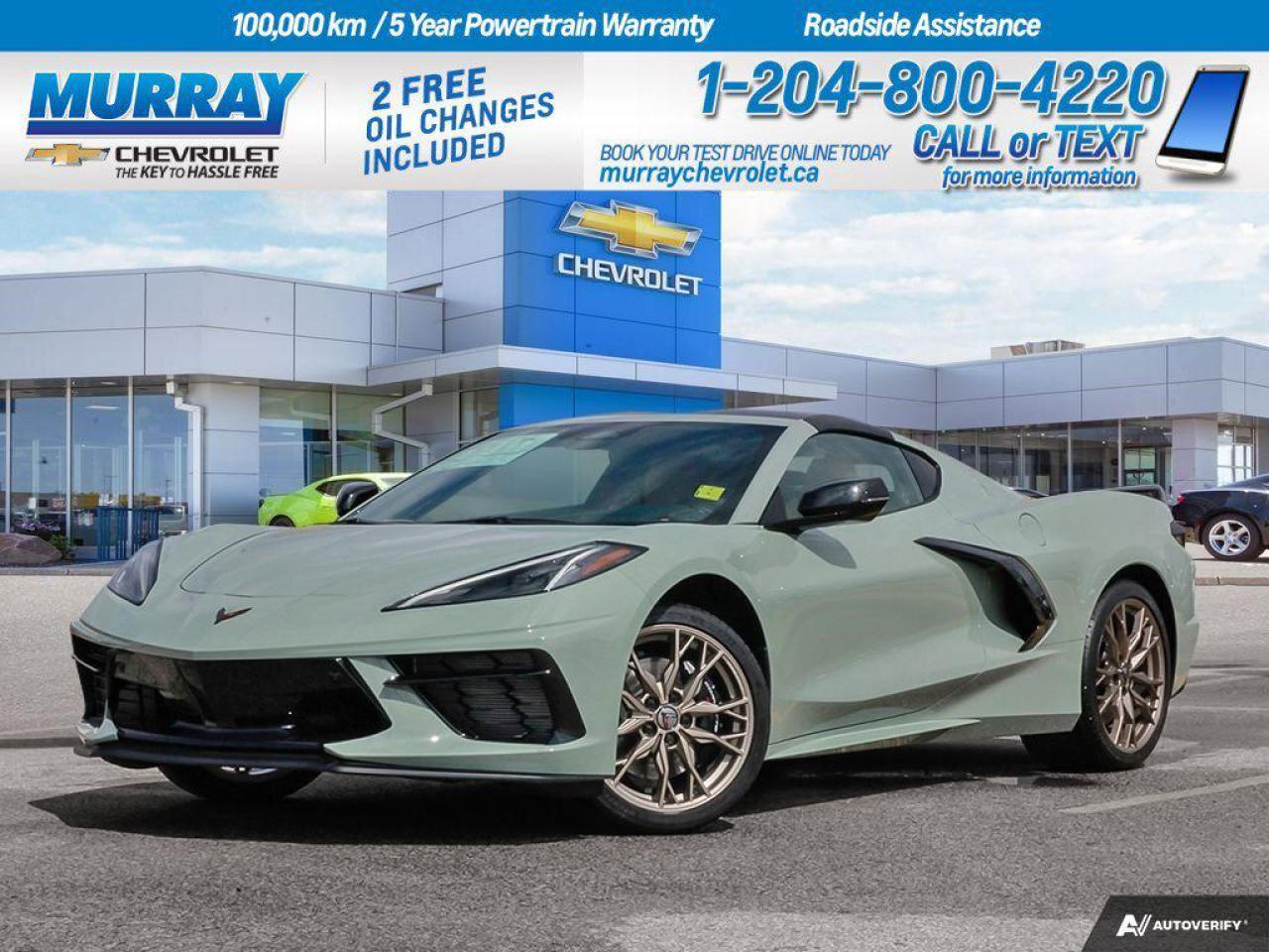 New 2024 Chevrolet Corvette 3LT for sale in Winnipeg, MB