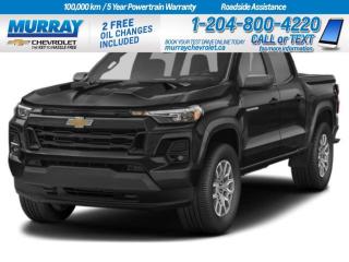 Presenting the brand new 2024 Chevrolet Colorado 4WD ZR2 - a crew cab pickup that perfectly blends power, style and comfort. This model is perfect for those seeking an adventurous ride in style, whether youre navigating the bustling streets of Winnipeg or exploring the rugged terrain beyond city limits.  Equipped with a powerful Turbocharged Gas I4 2.7L engine, this truck does not compromise on performance. Whether youre hauling heavy loads or heading off-road, the Colorado ZR2 is more than up to the task. Despite its power and capability, the Colorado maintains a smooth and comfortable ride, ensuring you enjoy every journey.  With only 10 kilometers on the odometer, this brand new vehicle is ready and waiting to embark on countless adventures with its new owner. You can be assured that this truck is in pristine condition, ready to deliver an unmatched driving experience right from the start.  At Murray Chevrolet Winnipeg, we take pride in offering high-quality vehicles that meet the diverse needs of our customers. This 2024 Chevrolet Colorado 4WD ZR2 is no exception. With its striking looks, high performance and brand new condition, its a fantastic choice for anyone seeking a reliable, versatile and stylish pickup truck.  Dont miss this opportunity to own a brand new vehicle thats ready for whatever the road throws at it. Come down to Murray Chevrolet Winnipeg today and experience the 2024 Chevrolet Colorado 4WD ZR2 for yourself.  Dealer Permit #1740