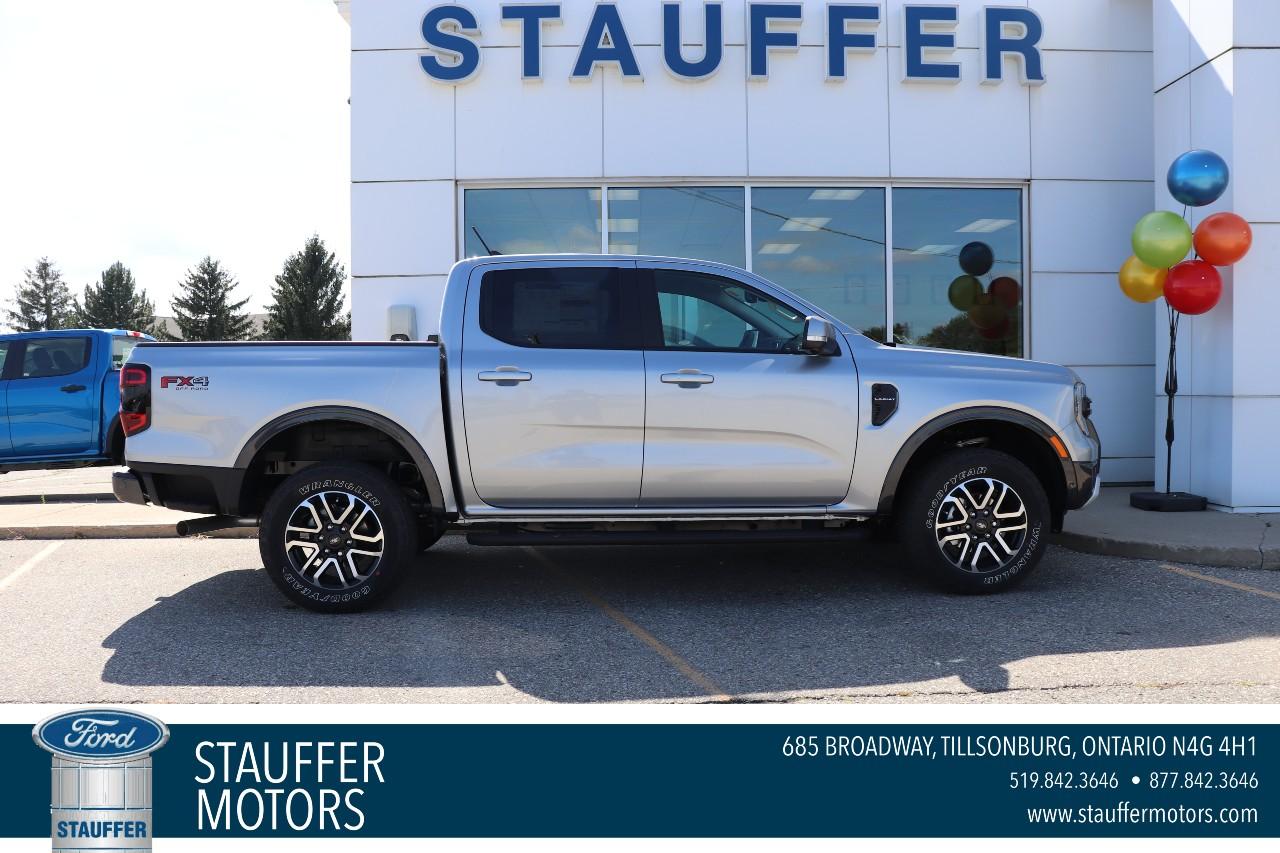 New 2024 Ford Ranger LARIAT 4WD SUPERCREW 5' BOX for sale in Tillsonburg, ON