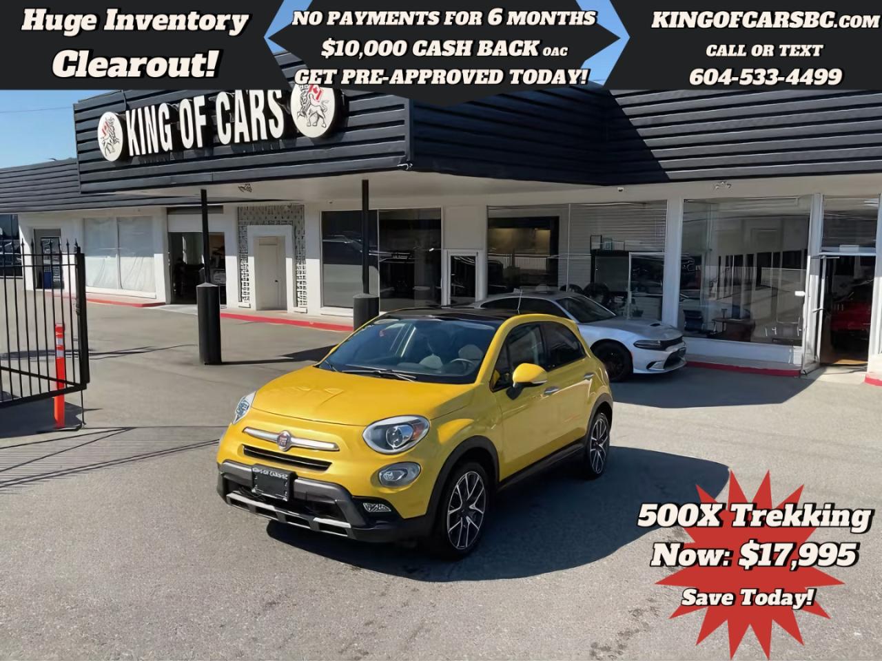 Used 2017 Fiat 500 X Trekking for sale in Langley, BC